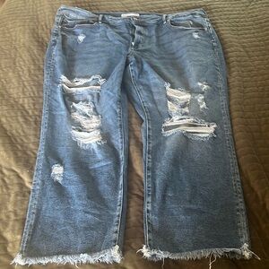 Maurice’s Kancan distressed Jeans. Size 22